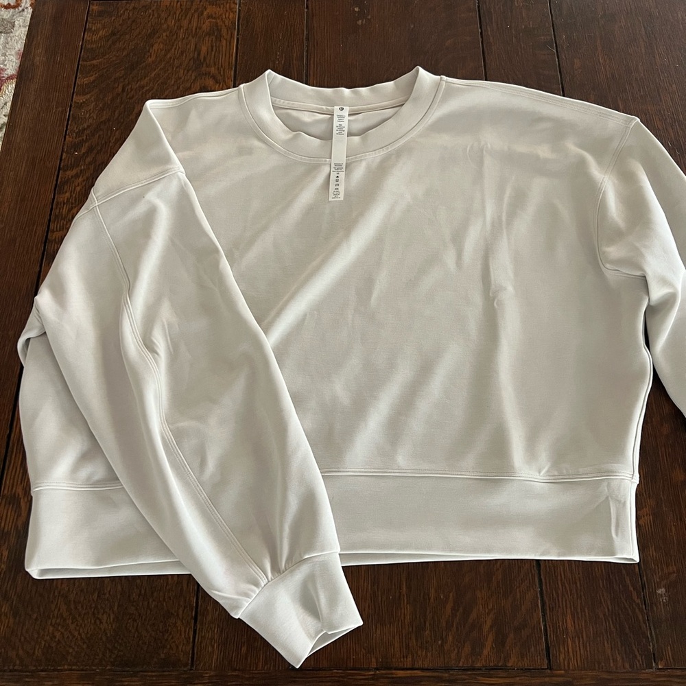 Lululemon Softstream Perfectly Oversized Cropped Crew